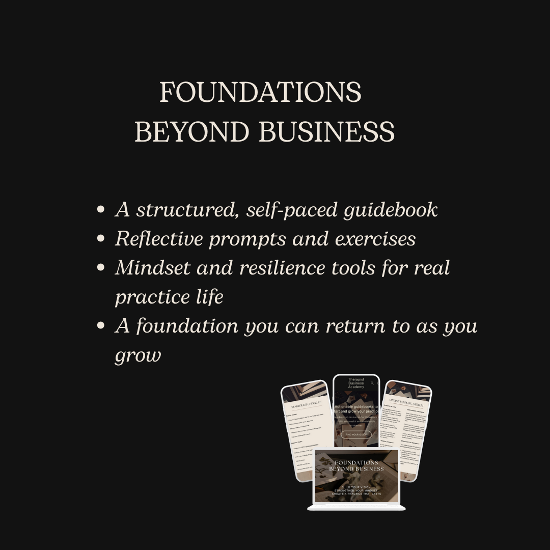Foundations Beyond Business