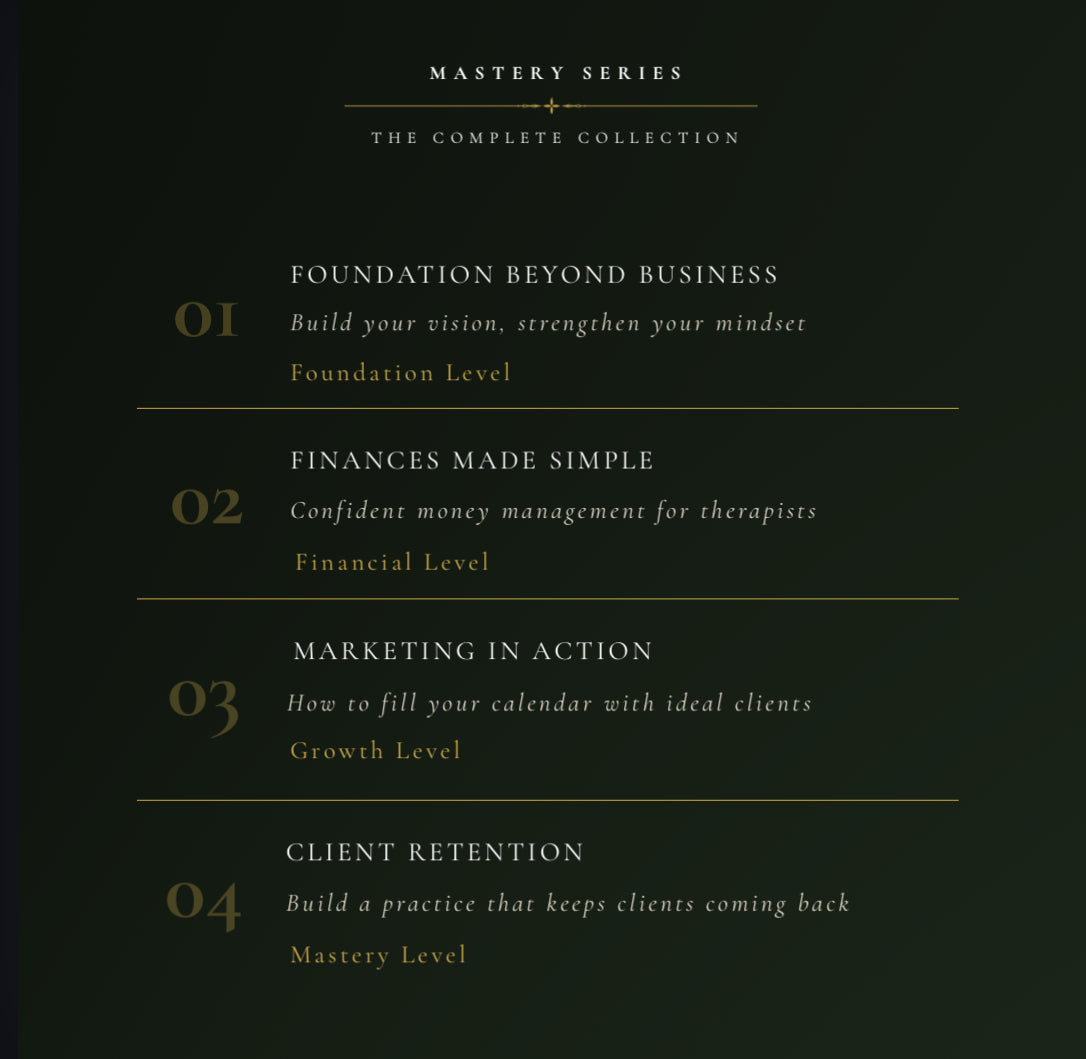 The Mastery Series