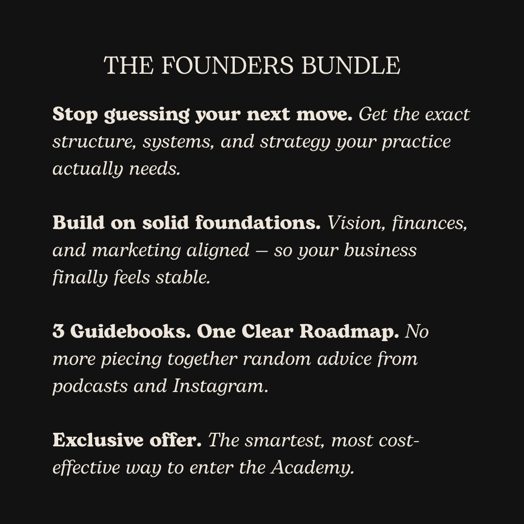 The Foundation Bundle (All 3 Guidebooks)